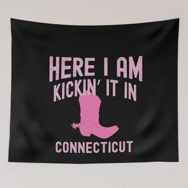Item preview, Kicking It In Connecticut - Cowgirl Western Rodeo Boots designed and sold by LushCatDesign.