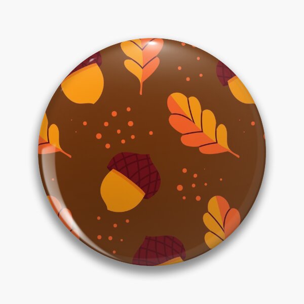 Artikelvorschau, Eichenblätter und Eicheln, Illustration, Kunst, digitale Kunst, Herbsttextur, Herbstmuster entworfen und verkauft von Nesterova.