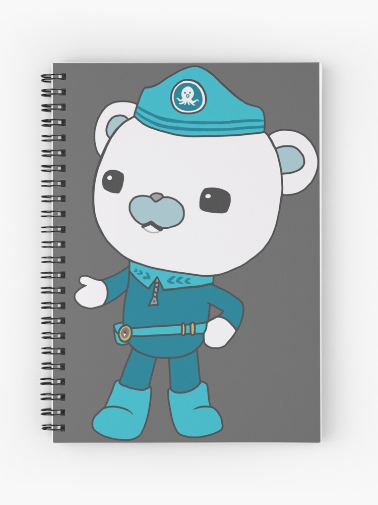 The Octonauts Captain Barnacles Spiral Notebook For Sale By Sunriya Redbubble