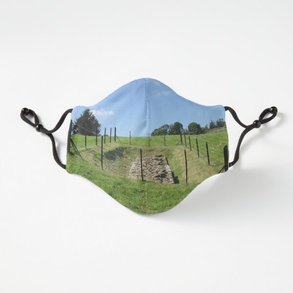 Merch #100 -- Fenced Off Rock Remains (Hadrian's Wall) Fitted 3-Layer