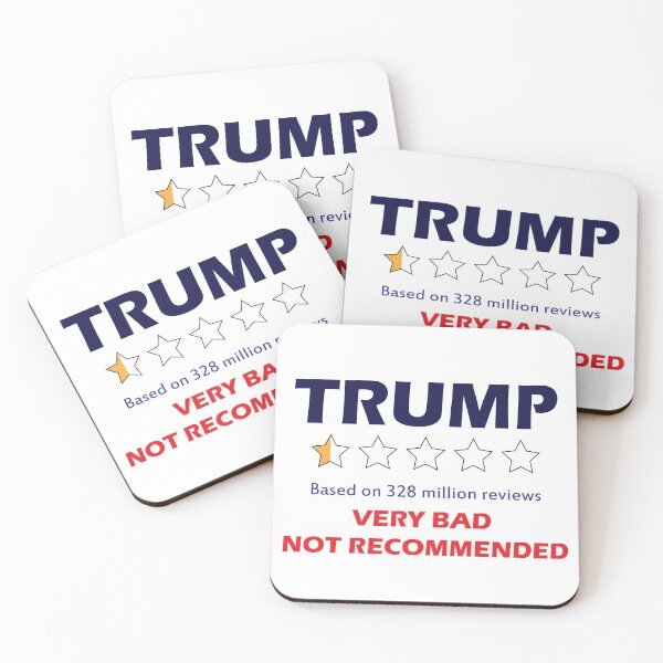 Item preview, Trump not recommended rating designed and sold by Ashi17.