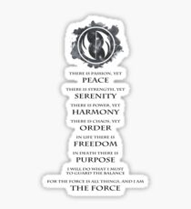 Gray Jedi Sticker