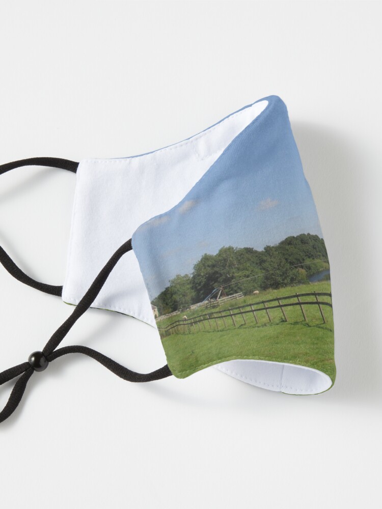 Alternate view of M.I. #90 |☼| Stream Beyond The Fenced Field (Hadrian's Wall) Mask