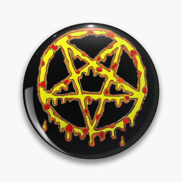 Item preview, Gooey Pizza Pentagram designed and sold by WeirdCvlt.