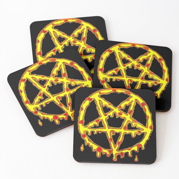 Item preview, Gooey Pizza Pentagram designed and sold by WeirdCvlt.