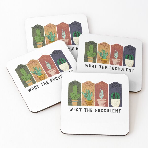 Item preview, What The Fucculent Cactus Succulents Gardening Retro Vintage designed and sold by somebasic.