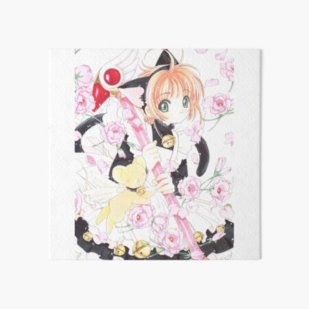 cardcaptor sakura lovely cat Art Board Print