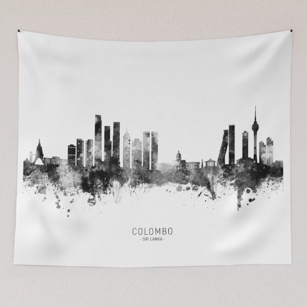 Item preview, Colombo Sri Lanka Skyline designed and sold by ArtPrints.