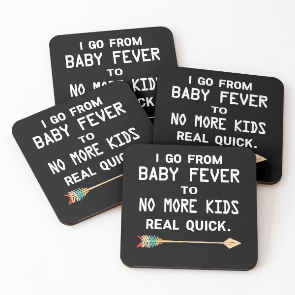 Item preview, Funny I go from baby fever to no more kids real quick designed and sold by RunningShop.