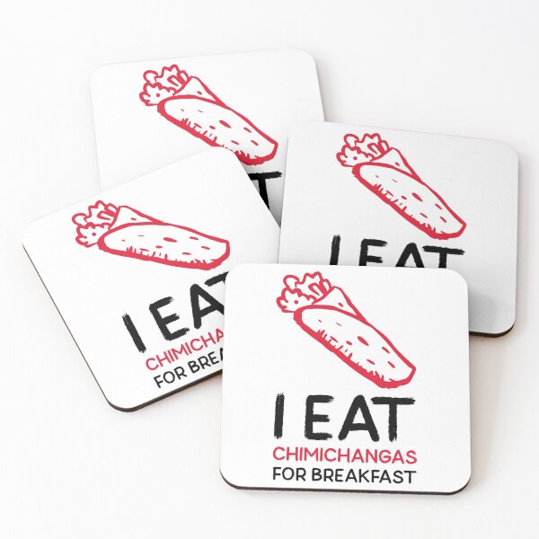 Item preview, I Eat Chimichangas Breakfast designed and sold by NostalgicLatin.