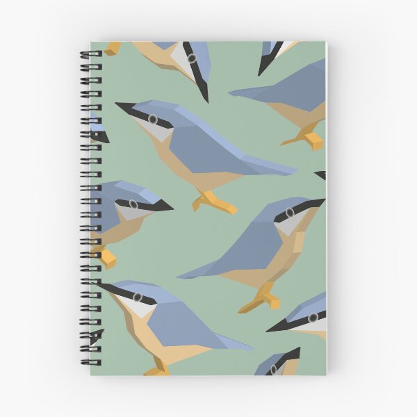 Item preview, Nuthatches designed and sold by De Berg Design.
