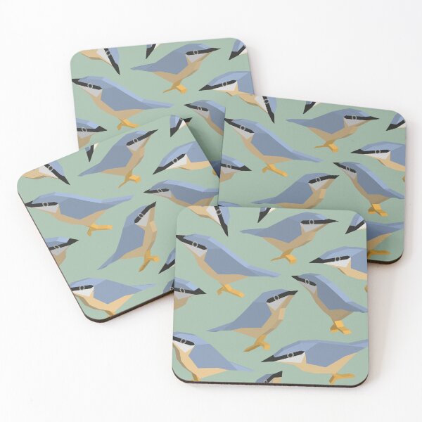 Item preview, Nuthatches designed and sold by De Berg Design.