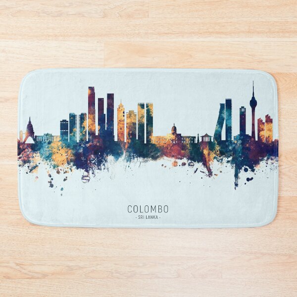 Item preview, Colombo Sri Lanka Skyline designed and sold by ArtPrints.