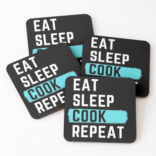 Item preview, Eat Sleep Cook Repeat designed and sold by m95sim.