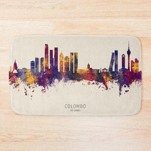Item preview, Colombo Sri Lanka Skyline designed and sold by ArtPrints.