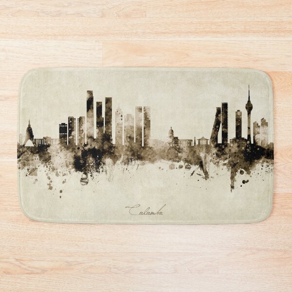 Item preview, Colombo Sri Lanka Skyline designed and sold by ArtPrints.