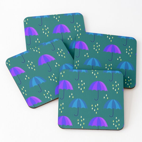 Item preview, umbrella illustration, digital art, autumn pattern designed and sold by Nesterova.