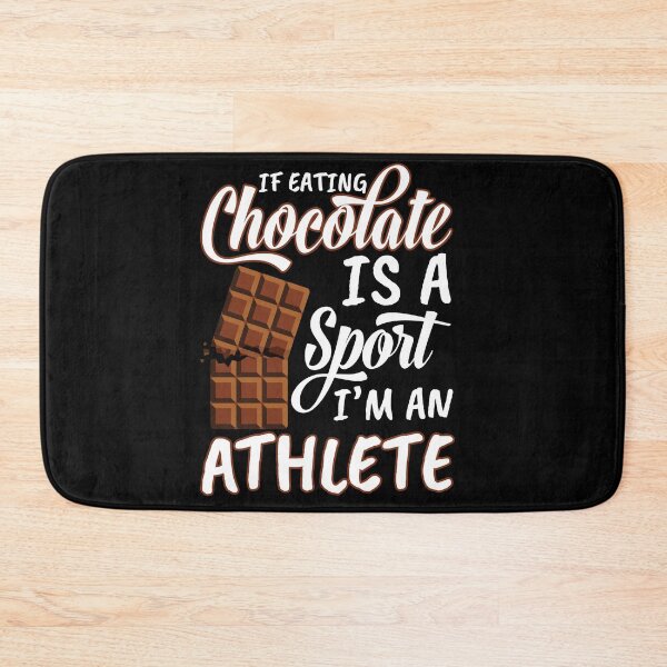 Item preview, Funny Chocolate Addicts Chocoholic Fitness Athlete Gift designed and sold by shirti.