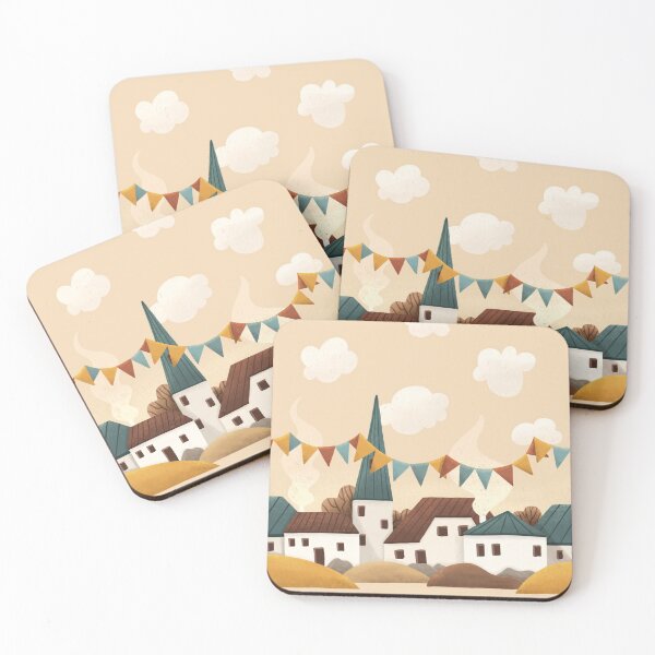 Item preview, Cozy sweet holiday houses designed and sold by KrollQueen.