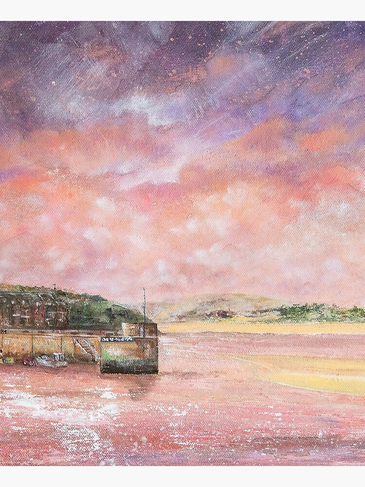 Padstow Harbour, North Cornwall Art by handonart-com