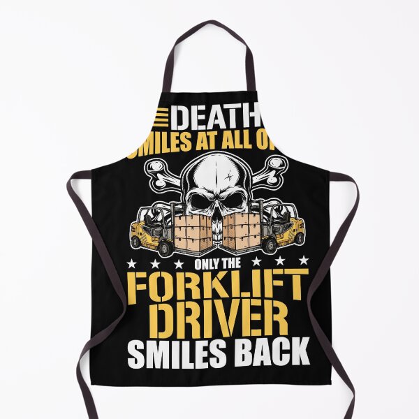 Item preview, Funny Forklift Operator Death Smiles At All Of Us Premium designed and sold by shirti.