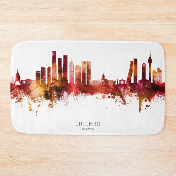 Item preview, Colombo Sri Lanka Skyline designed and sold by ArtPrints.