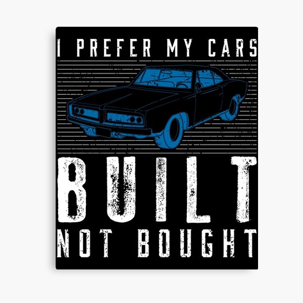 Item preview, Built Not Bought Classic Detailer Car Restoration design designed and sold by jakehughes2015.