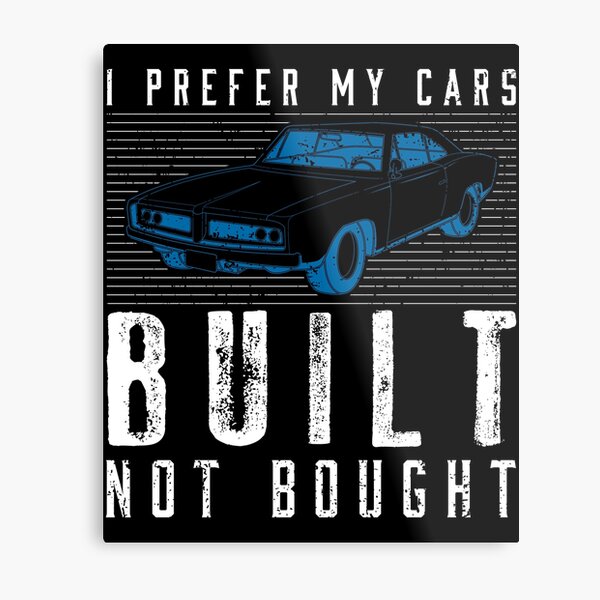 Item preview, Built Not Bought Classic Detailer Car Restoration design designed and sold by jakehughes2015.