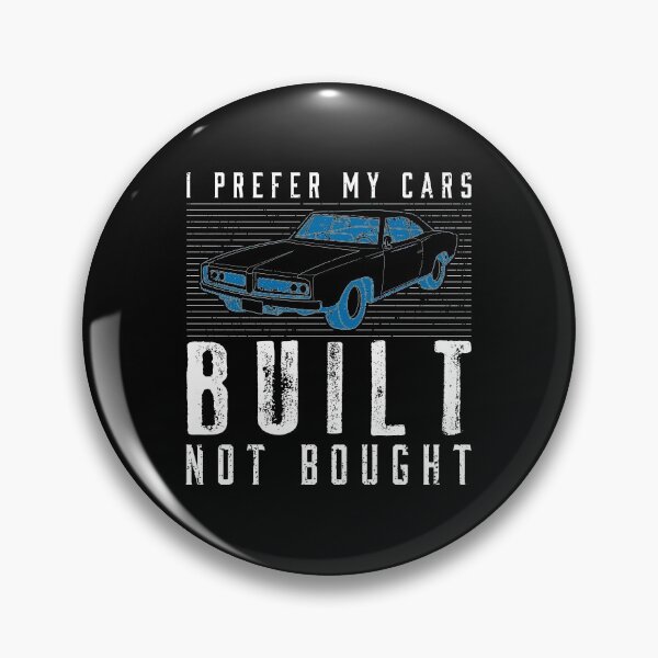 Item preview, Built Not Bought Classic Detailer Car Restoration design designed and sold by jakehughes2015.