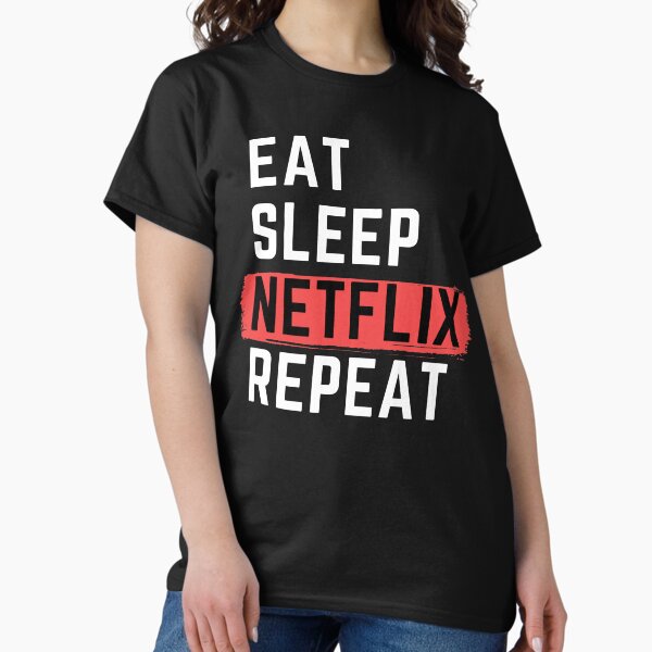 Artikel-Vorschau von Eat Sleep Netflix Repeat, designt und verkauft von m95sim.