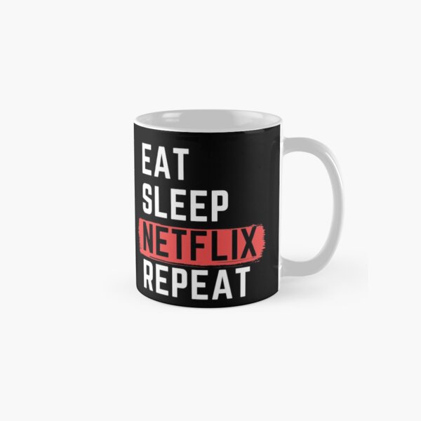 Item preview, Eat Sleep Netflix Repeat designed and sold by m95sim.