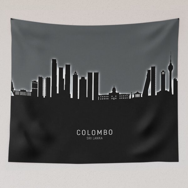 Item preview, Colombo Sri Lanka Skyline designed and sold by ArtPrints.
