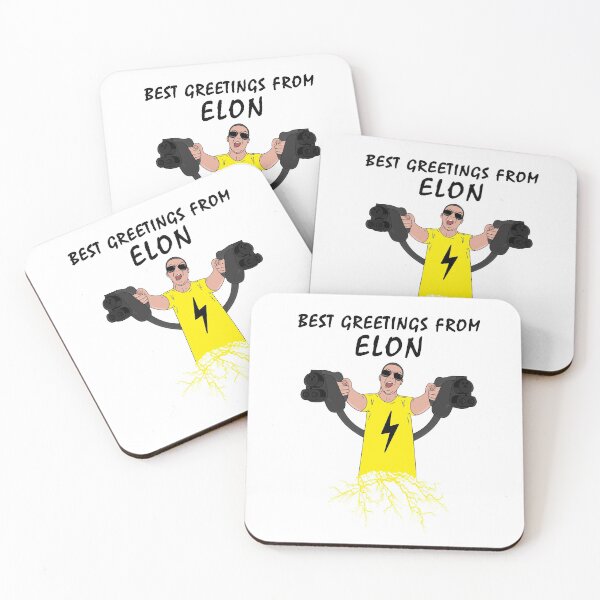 Item preview, Electric Car Driver Best Greetings From Elon Electric Car Shirt designed and sold by Paulina Vanlife.