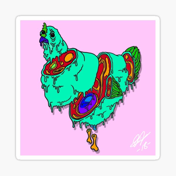 Green Eggs & Grime Sticker