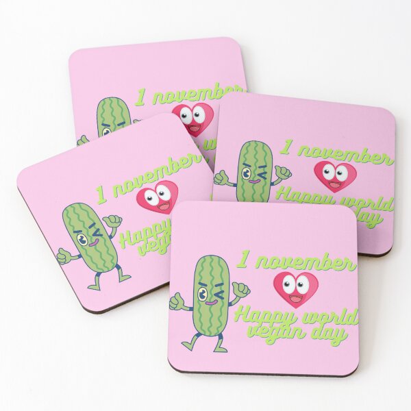 Item preview, HAPPY WORLD VEGAN DAY - 1 NOVEMBER designed and sold by sweetorange0.