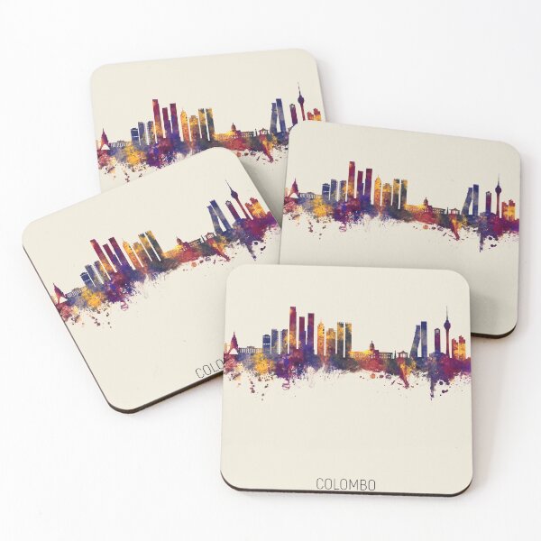 Item preview, Colombo Sri Lanka Skyline designed and sold by ArtPrints.