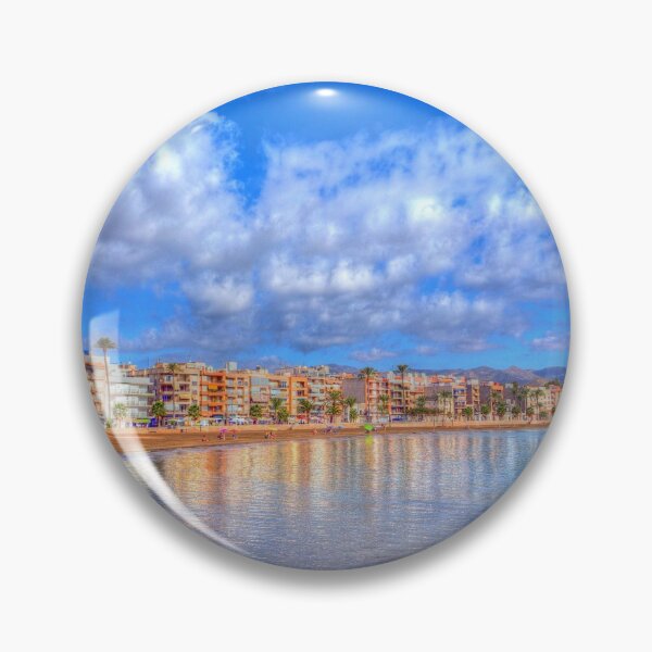 Item preview, Mazarron Spain Beach Bright Colours designed and sold by acceleratorhams.
