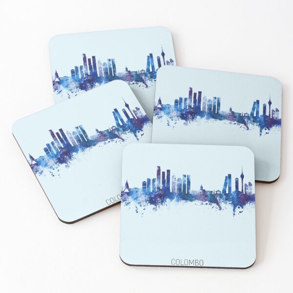 Item preview, Colombo Sri Lanka Skyline designed and sold by ArtPrints.