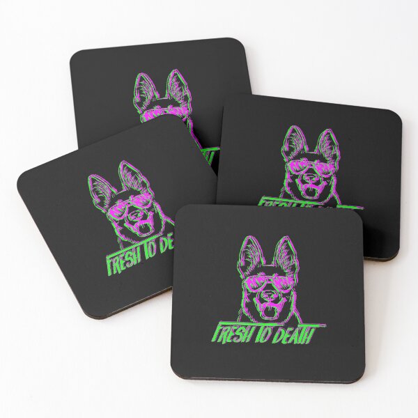 Item preview, Fresh to Death - Funny Quotes Gift For Dog Lovers designed and sold by Sugar-Magnolia.