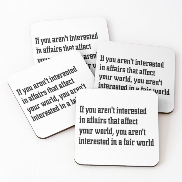 Item preview, A fair world designed and sold by PillowPuns.