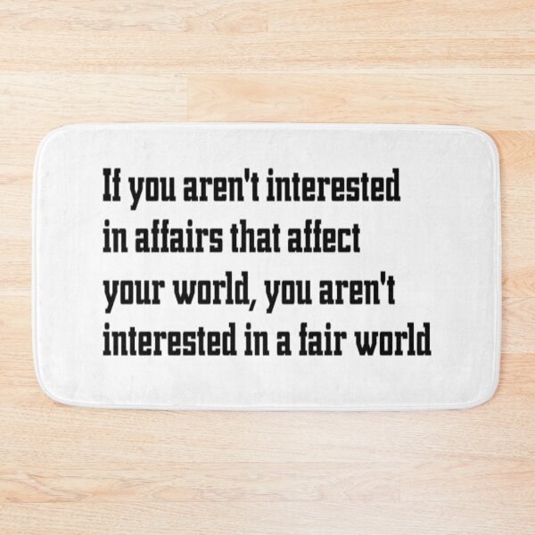 Item preview, A fair world designed and sold by PillowPuns.