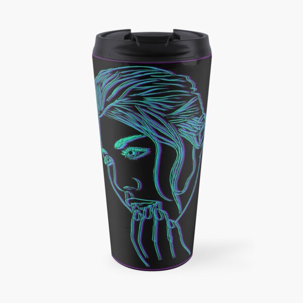 Neon Dreams Travel Mug