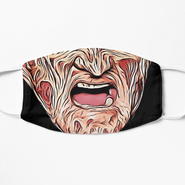 Burned Face Nightmare MASK Flat Mask