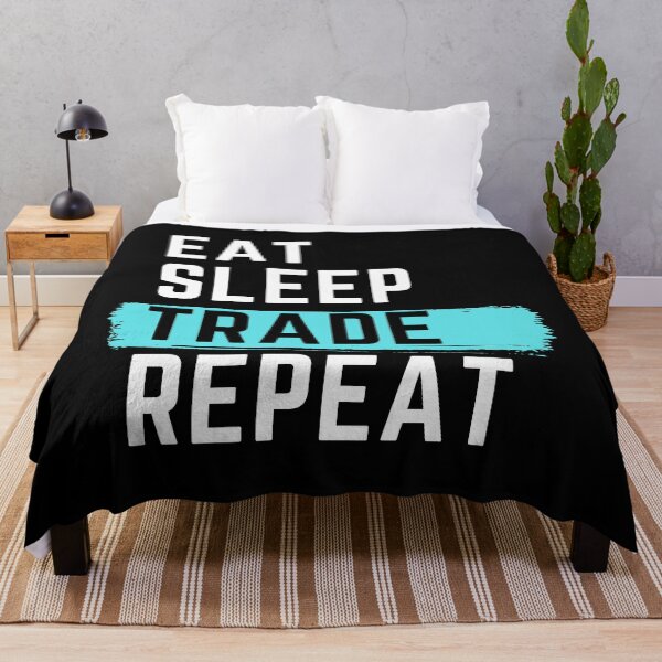 Artikelvorschau, Eat Sleep Trade Repeat entworfen und verkauft von m95sim.