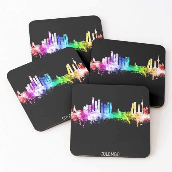 Item preview, Colombo Sri Lanka Skyline designed and sold by ArtPrints.