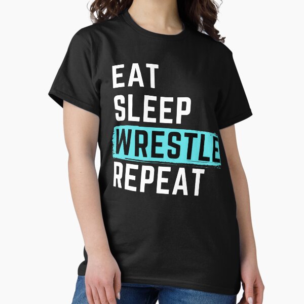 Item preview, Eat Sleep Wrestle Repeat designed and sold by m95sim.