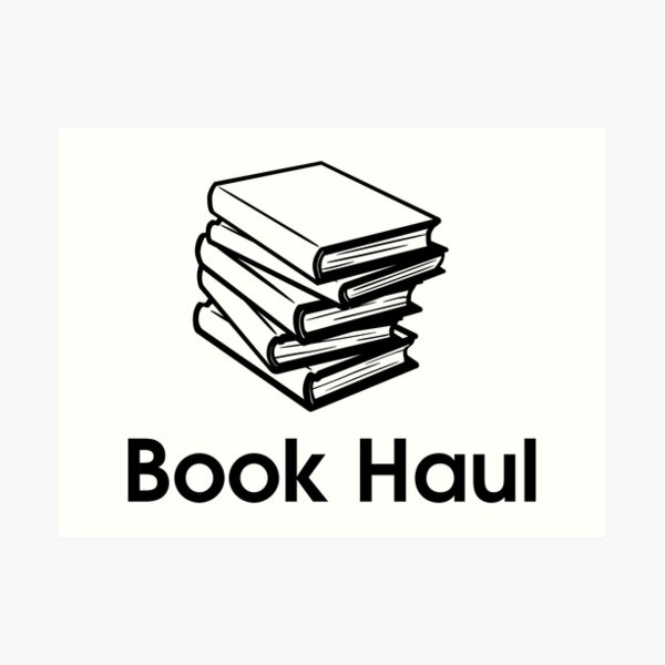 Book Haul Art Print