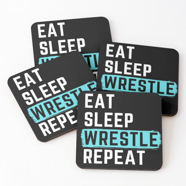 Item preview, Eat Sleep Wrestle Repeat designed and sold by m95sim.