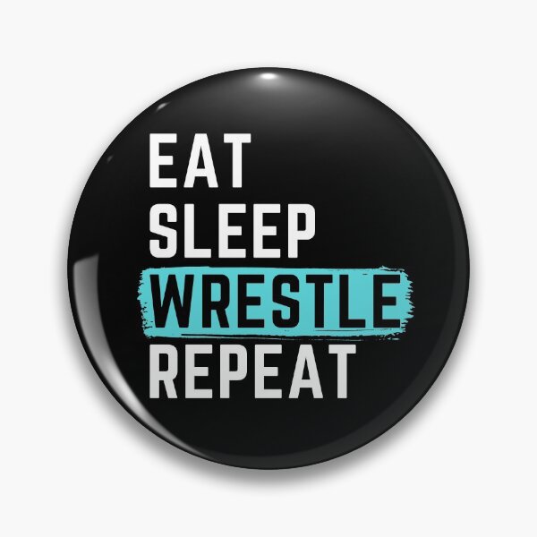 Item preview, Eat Sleep Wrestle Repeat designed and sold by m95sim.