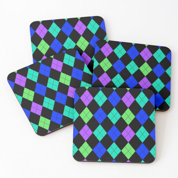 Item preview, Neon Rhombuses designed and sold by Laura-Arbol.